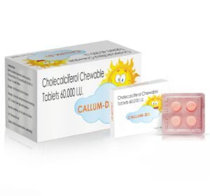 Vitamin D3 60000 IU (Chewable Tab) – Callum-D3 — Vitamin D3 60000 IU (Chewable Tab) — Tablets