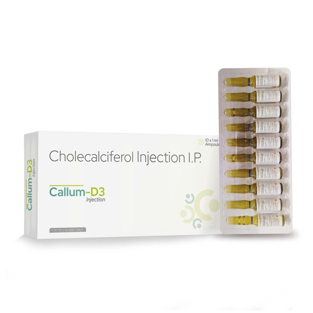 Vitamin D3 600,000 IU/ml – Callum D3 — Vitamin D3 600, 000 IU/ml — Liquid injection