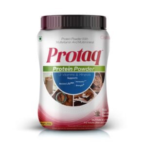 Whey protein alongwith Carbohydrate s Vitamin and Minerals with DHA Powder – Protaq — Whey protein along with Carbohydrates Vitamin and Minerals with DHA Powder — Powder