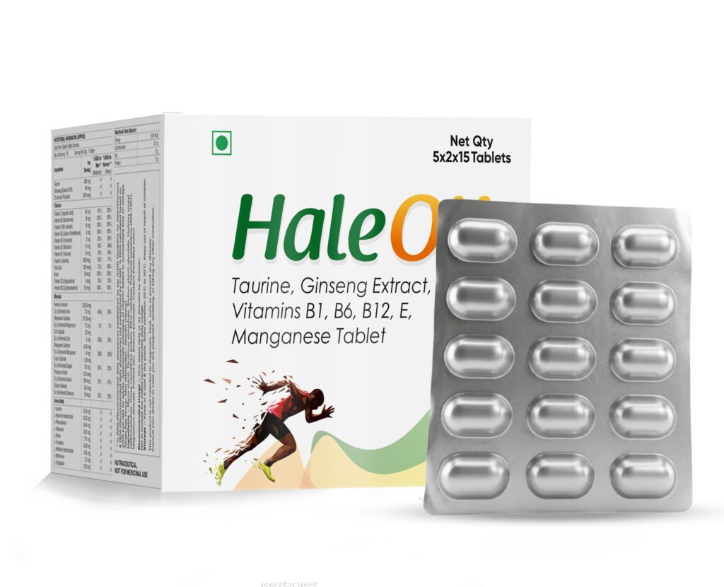 Multivitamin, Multimineral, Amino acid with Taurine & Grape Seed Extract Tablets – Hale OK — Multivitamin, Multimineral, Amino acid with Taurine + Grape Seed Extract Tablets — Tablets