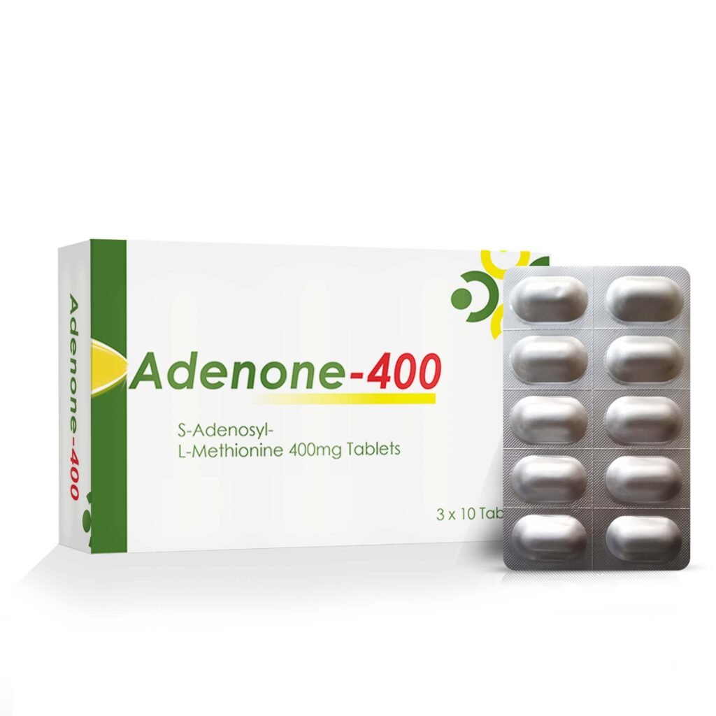 S-Adenosyl L-Methionine 400 mg - Adenone-400 — S-Adenosyl L-Methionine 400 mg — Tablets