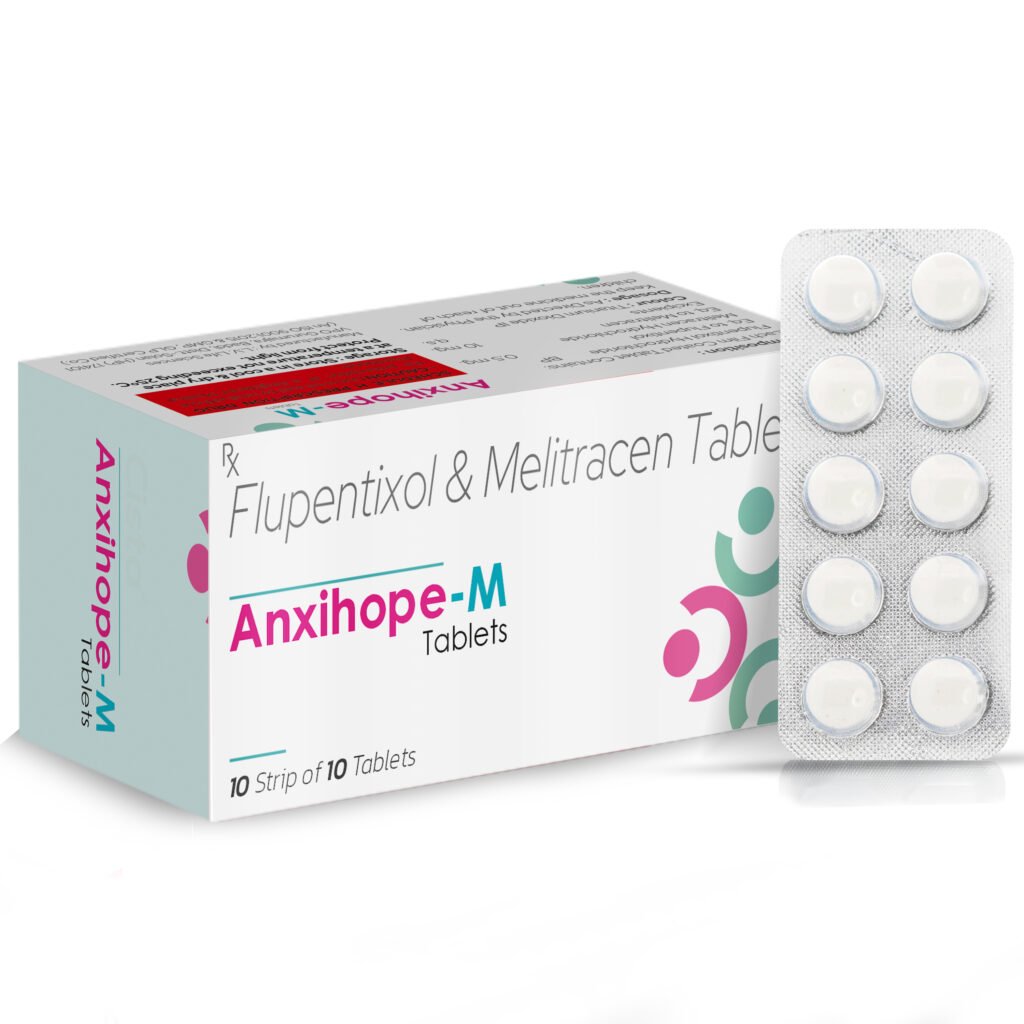 Flupentixol 0.5 mg + Melitracen 10 mg – Anxihope-M — Flupentixol 0.5 mg + Melitracen 10 mg — Tablets